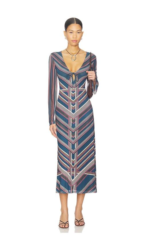 Cleobella Anisa Cover Up Dress in Blue by CLEOBELLA