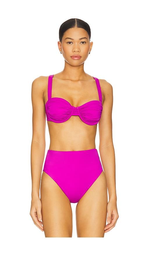 Cleobella Beckett Top in Purple by CLEOBELLA