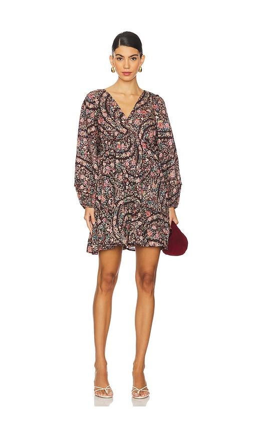 Cleobella Francesca Mini Dress in Brown by CLEOBELLA