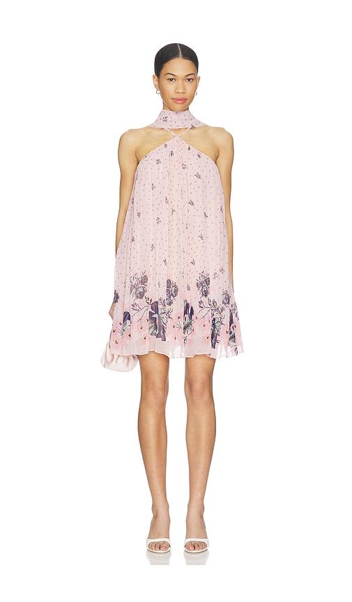 Cleobella Jillian Mini Dress in Pink by CLEOBELLA