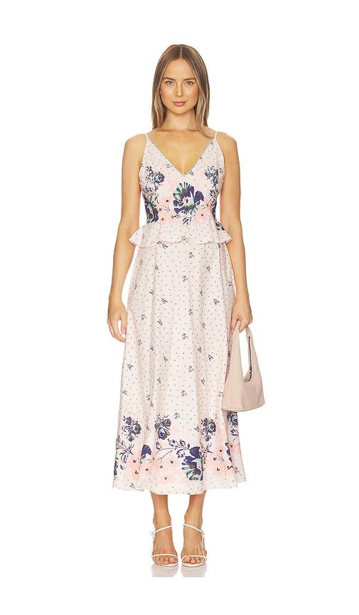 Cleobella Mena Ankle Dress in Pink by CLEOBELLA