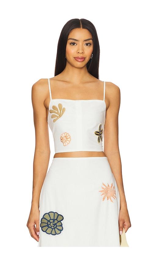 Cleobella Sage Top in Ivory by CLEOBELLA