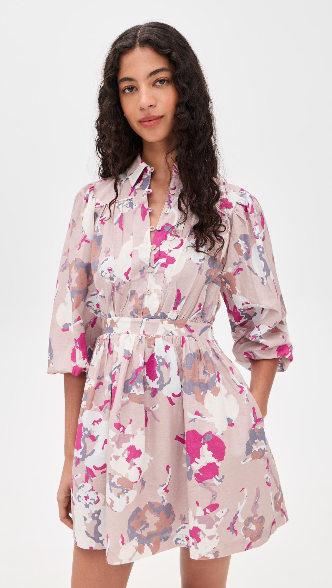Cleobella x Loverly Grey Leigh Mini Dress by CLEOBELLA