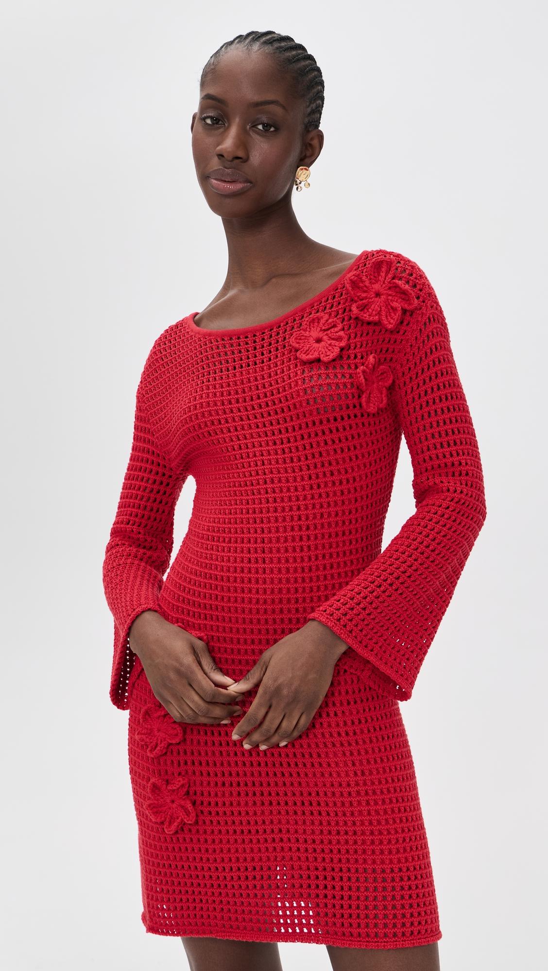 Honey Sweater Mini Dress by CLEOBELLA