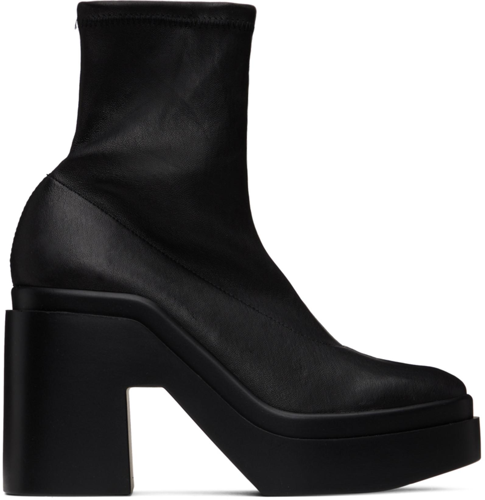 Black Nina Boots by CLERGERIE