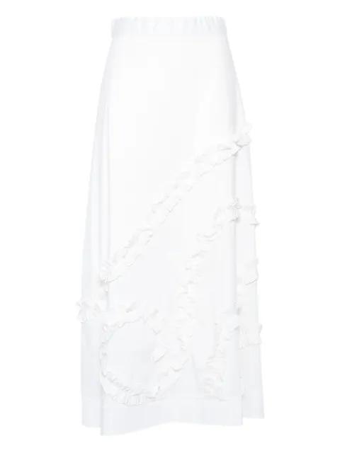 ruffled pleated skirt by CLIPS