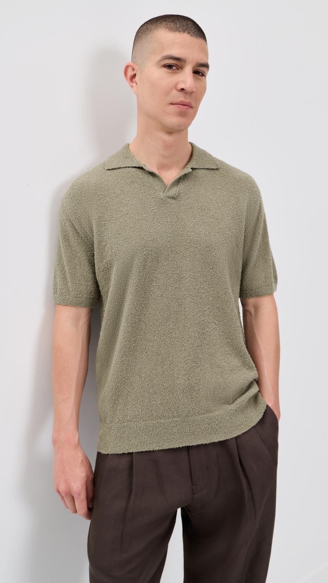 Boucle Knit Polo by CLOSED