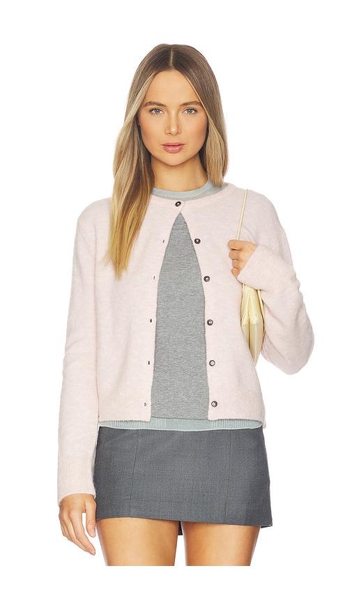 CLOSED Crew Neck Cardigan in Blush by CLOSED