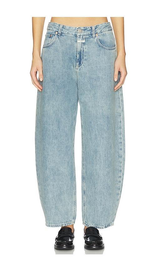 CLOSED Jazzie Barrel Jeans in Blue by CLOSED