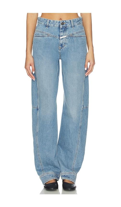 CLOSED Lira Wide Leg Jeans in Blue by CLOSED
