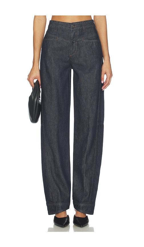 CLOSED Lira Wide Leg Jeans in Blue by CLOSED