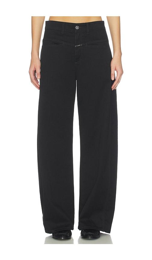 CLOSED Tori Barrel Jeans in Black by CLOSED