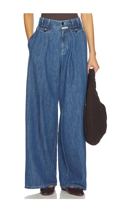 CLOSED Wenda Wide Pants in Blue by CLOSED