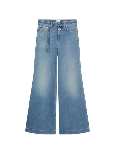 Glow Up tie-waist jeans by CLOSED