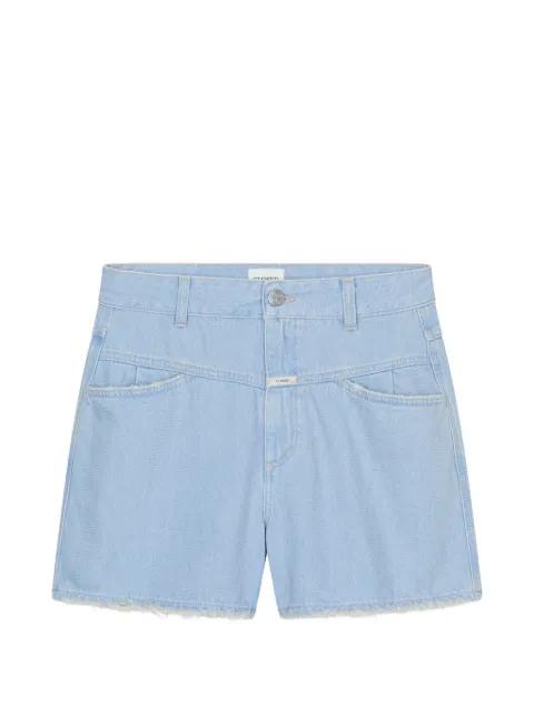 Jocy-X frayed denim shorts by CLOSED