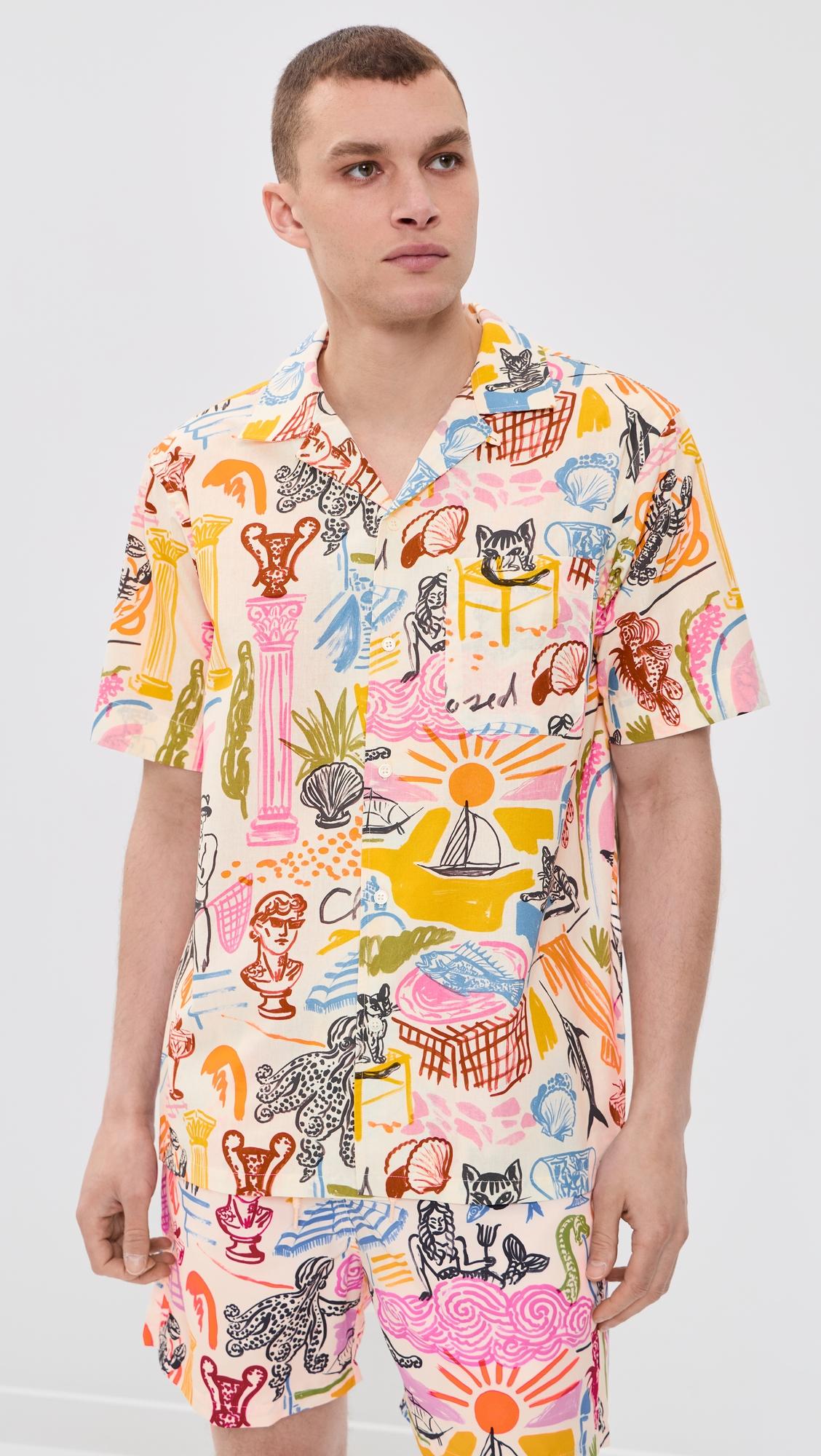 Printed Camp Shirt by CLOSED