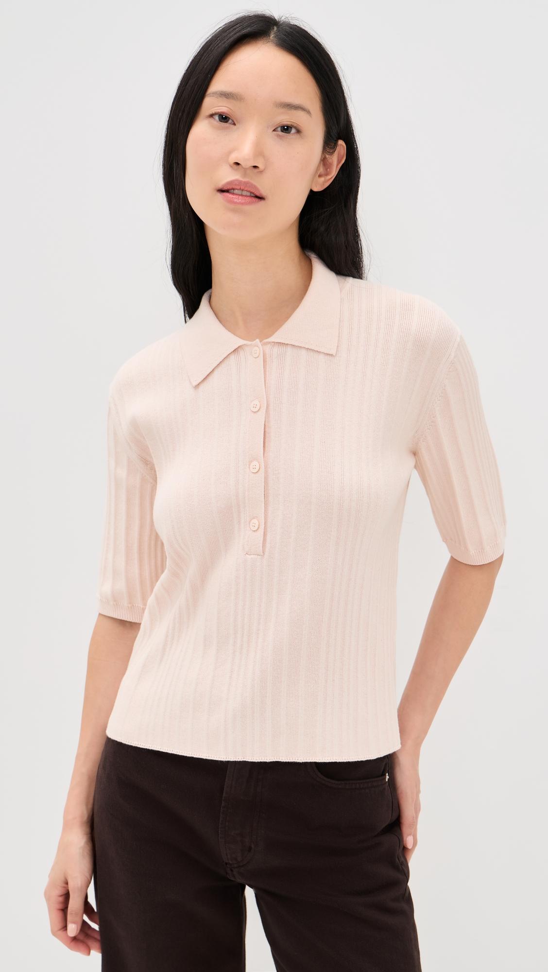 Short Sleeve Knit Polo by CLOSED
