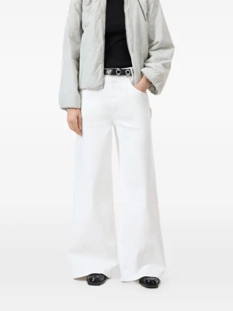 buttoned wide-leg jeans by CLOSED