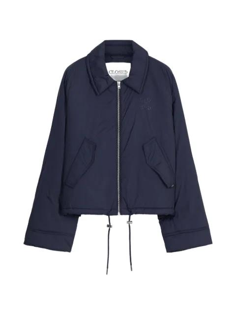 chest-logo jacket by CLOSED