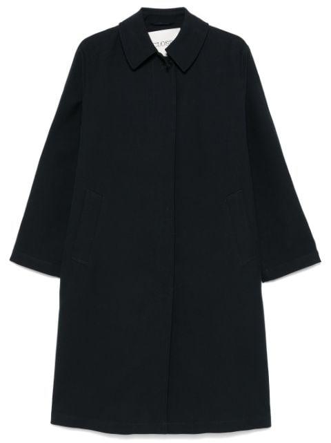 cotton midi coat by CLOSED