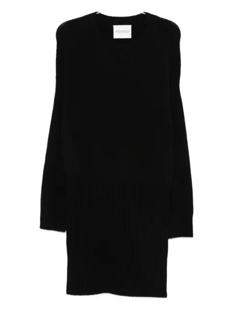 crew-neck knit midi dress by CLOSED