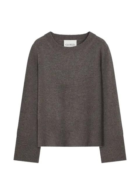 crew-neck long-sleeve sweater by CLOSED