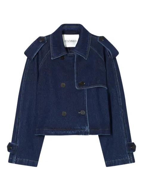 denim cropped jacket by CLOSED