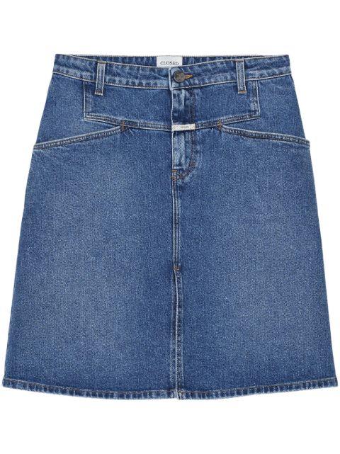 denim mini skirt by CLOSED