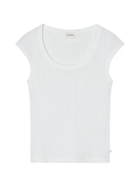 fitted ribbed top by CLOSED