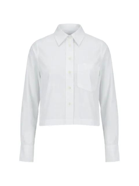 lace-trim chest-pocket shirt by CLOSED