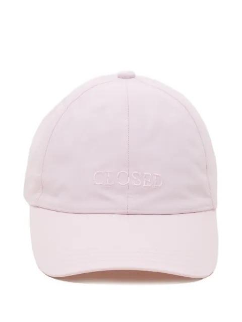 logo-embroidered cap by CLOSED