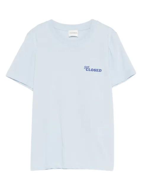 logo-print T-shirt by CLOSED
