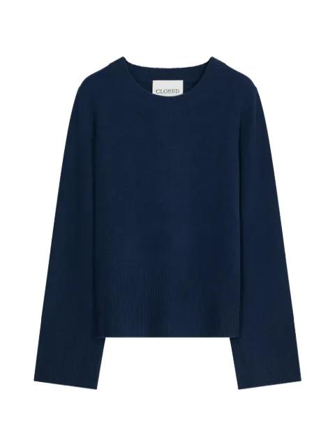 long-sleeve crew-neck sweater by CLOSED
