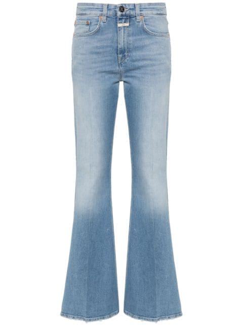mid-rise bootcut jeans by CLOSED