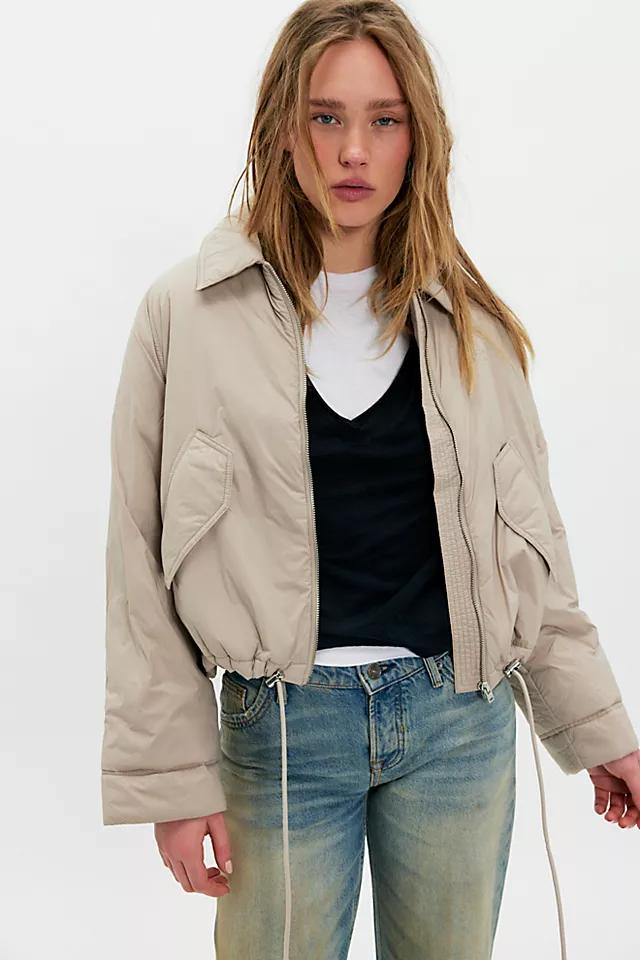 Closed Sportive Blouson Tie Jacket by CLOSED | FREE PEOPLE