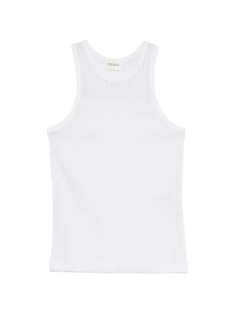 pointelle-knit tank top by CLOSED