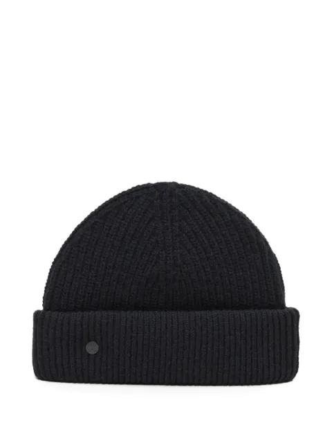 ribbed folded-cuff beanie by CLOSED