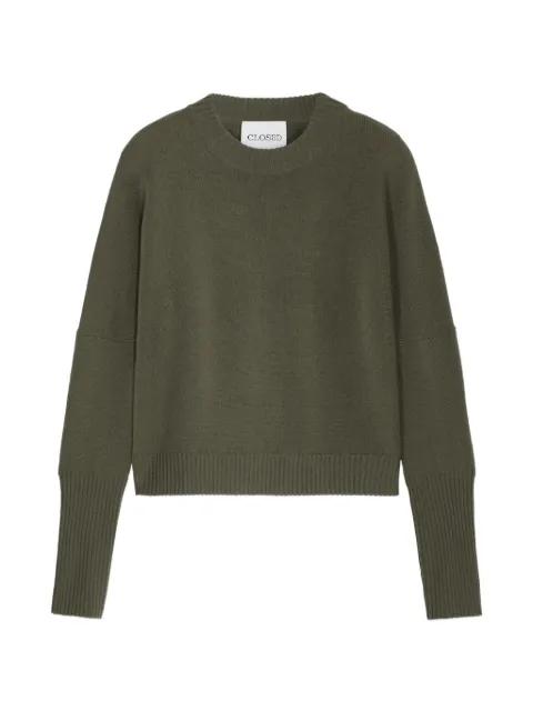 ribbed-trim sweater by CLOSED