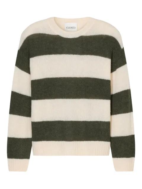 stripe crew-neck sweater by CLOSED stripe crew-neck sweater by CLOSED