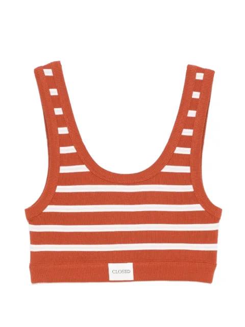 striped bralette by CLOSED