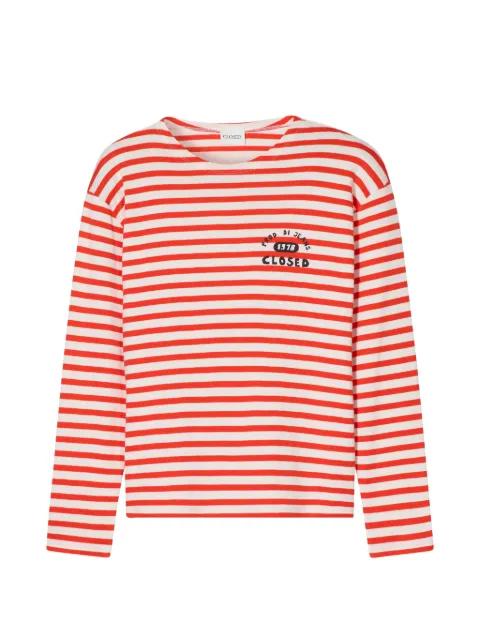 striped long-sleeves T-shirt by CLOSED