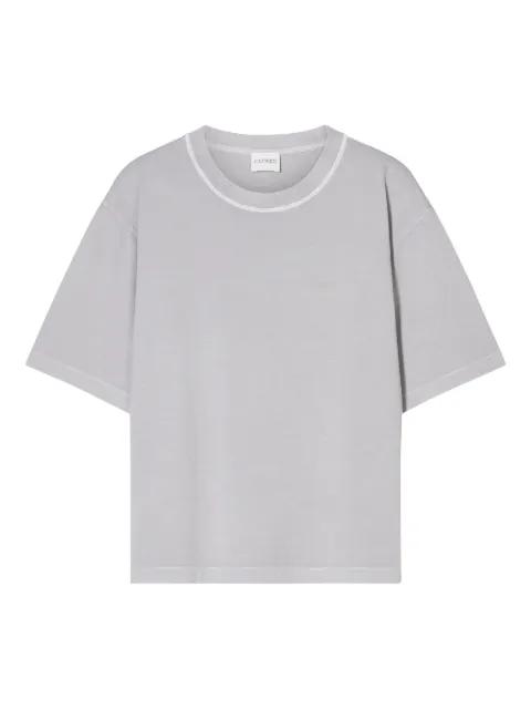 trim-detail organic cotton T-shirt by CLOSED