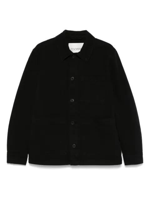 twill-weave shirt jacket by CLOSED