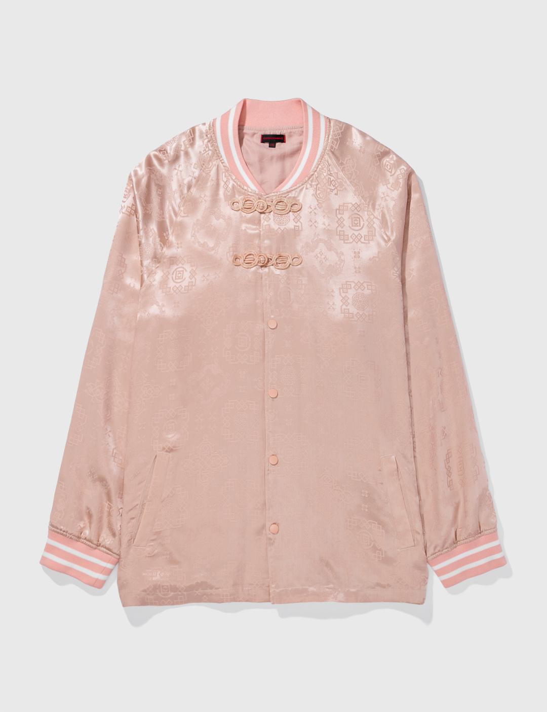 CLOT】CHINESE SILK JACKET (rose gold)XL 