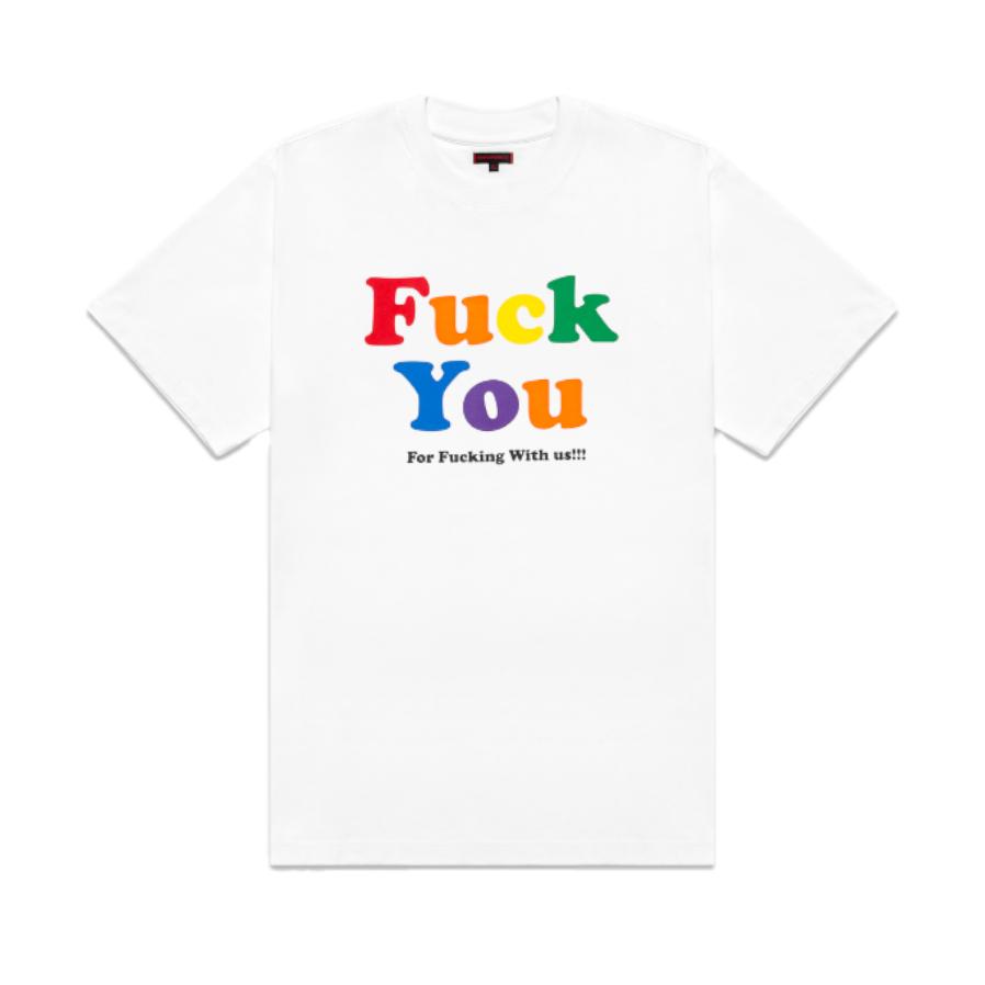 CLOT - Clot Fxxk You Tee - White by CLOT
