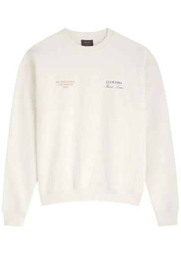Melrose printed cotton sweatshirt by CLUB 1984