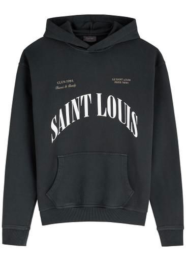 Saint Louis hoodied cotton sweatshirt by CLUB 1984