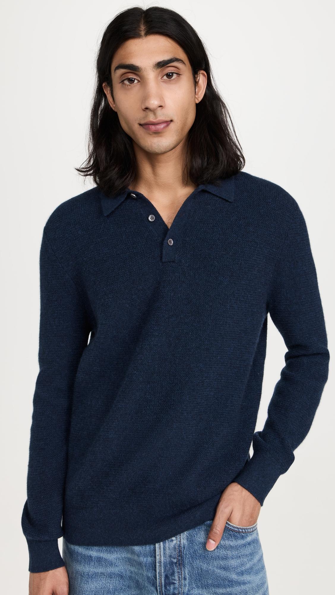 Cashmere Refined Racking Polo by CLUB MONACO