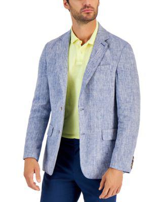 Men's 100% Linen Blazer by CLUB ROOM
