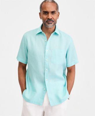Men's 100% Linen Shirt by CLUB ROOM